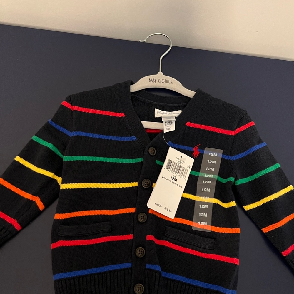 NWT polo by Ralph Lauren Cardigan